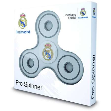 Jucarie Spinner Real Madrid White