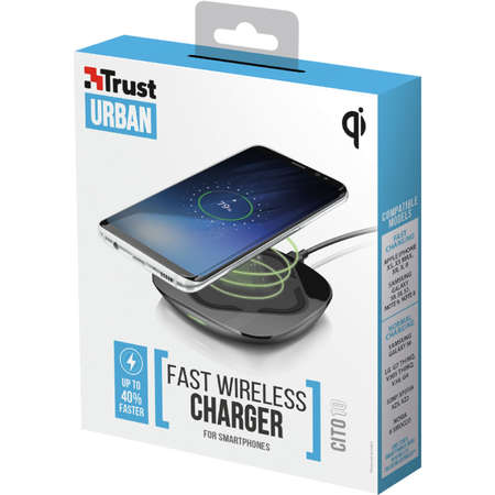 Incarcator Wireless Trust Cito10 Fast Charge