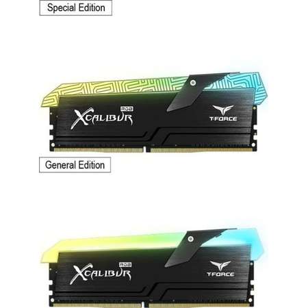 Memorie TeamGroup XCALIBUR RGB 16GB DDR4 4000MHz CL18 1.35V general edition Dual Channel Kit