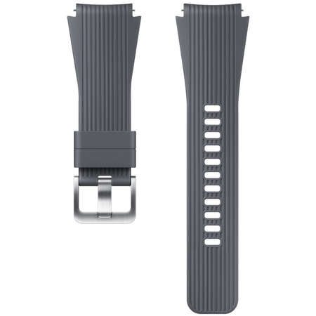 Curea smartwatch Silicone Strap 22 mm Grey pentru Samsung Galaxy Watch 46 mm