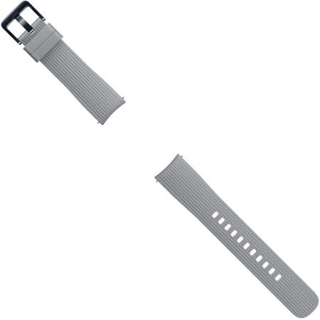 Curea smartwatch Silicone Strap 20 mm Grey pentru Samsung Galaxy Watch 42 mm