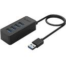 Hub USB Orico W5P-U3-100-BK-PRO 4x USB 3.0 100 cm Negru