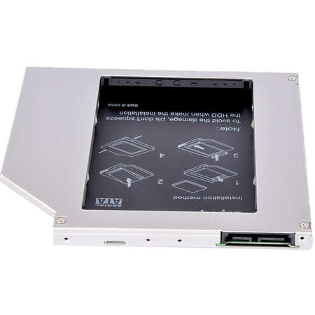 Adaptor HDD/SSD Caddy OEM pentru unitati optice 9.5 mm SATA2