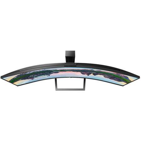 Monitor LED Curbat Philips 499P9H 48.8 inch 5ms Black