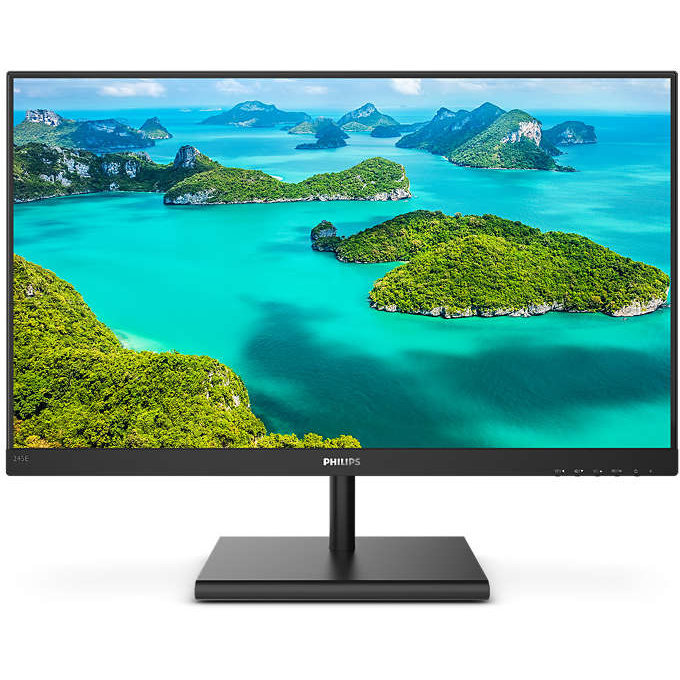 Monitor 245E1S 23.8 inch 4ms Black