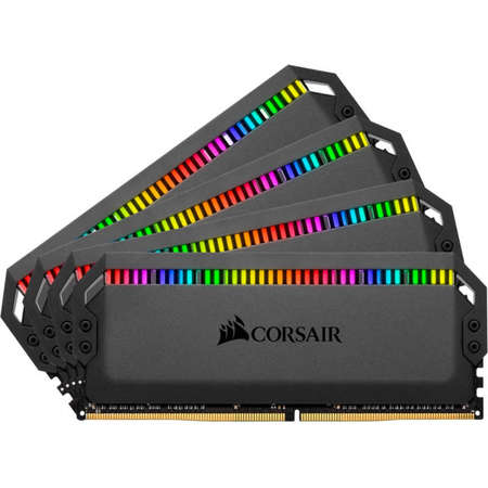 Memorie Corsair Dominator Platinum RGB 64GB DDR4 3466MHz CL16 Quad Channel Kit