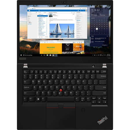 Laptop Lenovo ThinkPad T490 14 inch FHD Intel Core i5-8265U 8GB DDR4 256GB SSD FPR Windows 10 Pro Black