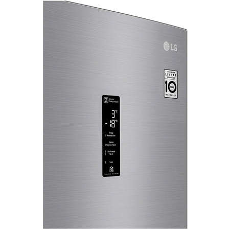 Combina frigorifica LG GBB62PZHZN 384 Litri Clasa A++ Argintiu