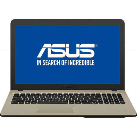 Laptop ASUS VivoBook 15 X540MA-GO207T 15.6 inch HD Intel Celeron N4000 4GB DDR4 500GB HDD Windows 10 Home Chocolate Black