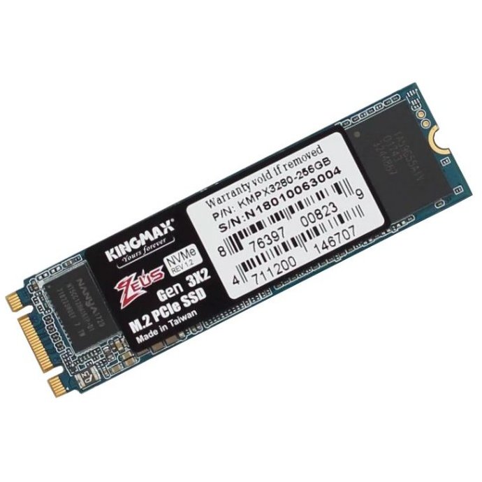 SSD Zeus PX3480  M.2 PCIe 3D TLC NAND 256GB