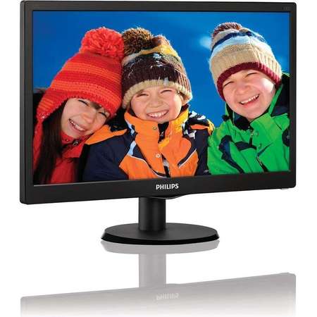 Monitor Philips 203V5LSB26 19.5 inch 5ms Black