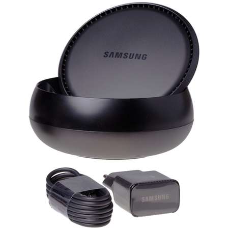 Dispozitiv productivitate Samsung "DeX Station" EE-MG950  + adaptor incarcator, Negru