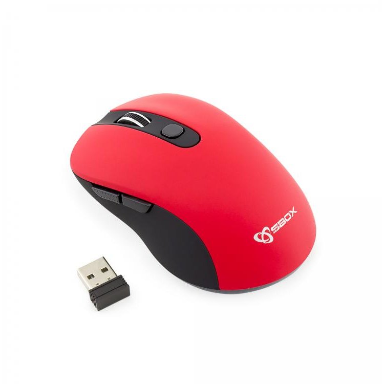Mouse Wireless WM-911R Red