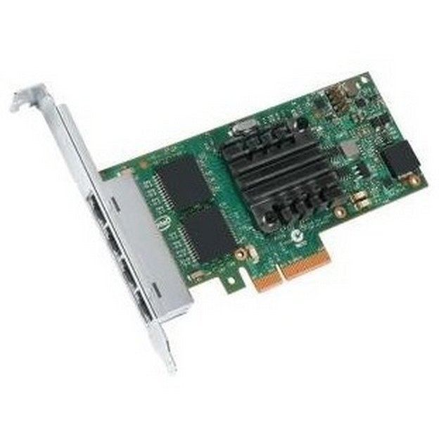 Placa de retea server I350T4V2BLK 4-port GbE RJ-45 Intel i350 PCI-E LP Bulk