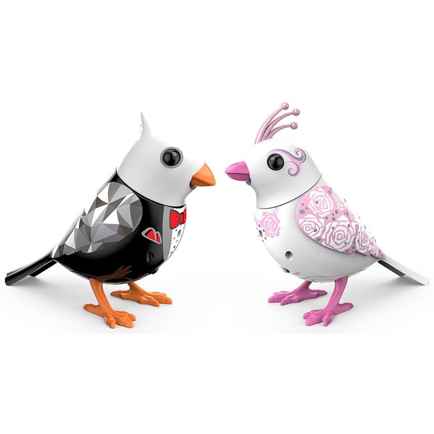 Set 2 pasari interactive DigiBirds Editie matrimoniala