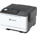 Imprimanta laser color Lexmark CS521DN Retea A4 Negru/Alb