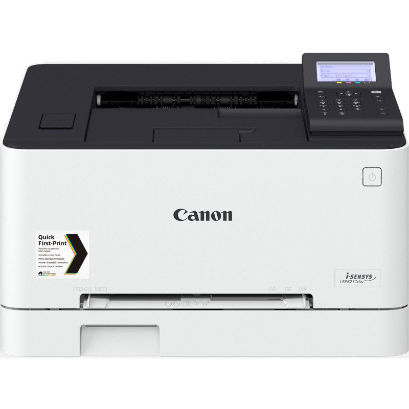 Imprimanta laser color I-Sensys LBP623Cdw Retea Wi-Fi A4 Alb