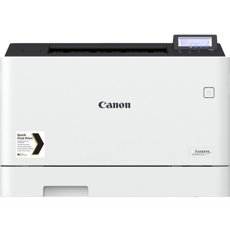 Imprimanta laser color i-Sensys LBP663CDW Retea Wi-Fi A4 Alb