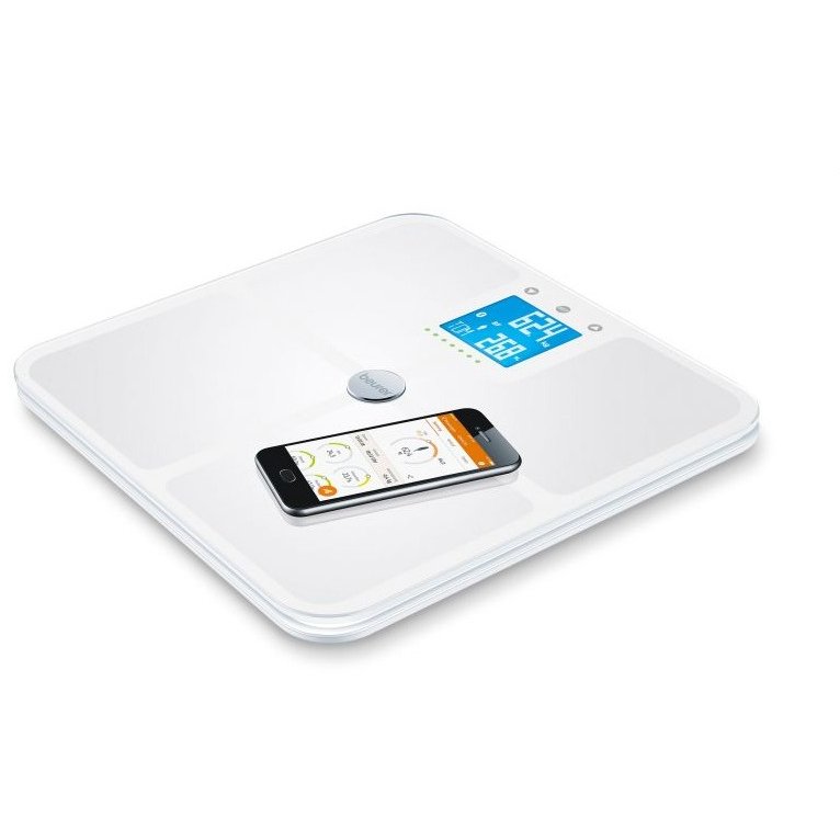 Cantar de diagnoză BF950 Bluetooth Alb