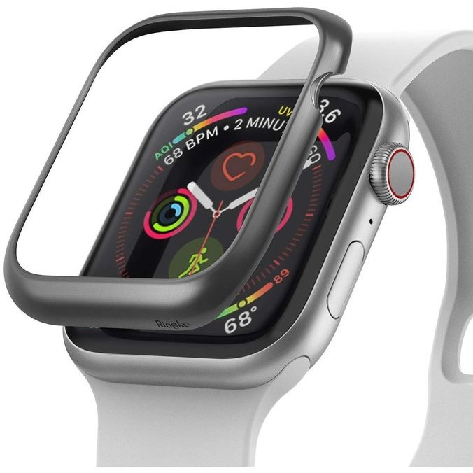 Rama ornamentala otel inoxidabil Gri mat pentru Apple Watch 4 38mm