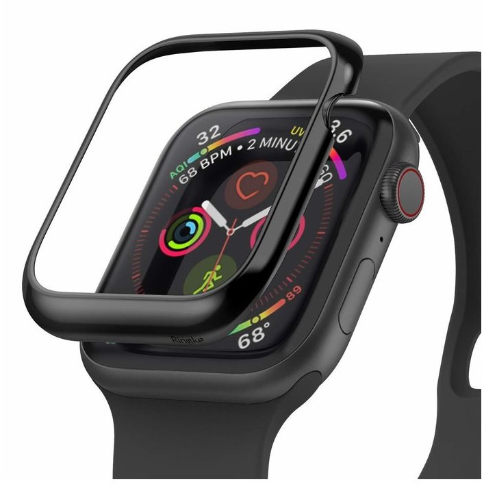 Rama ornamentala otel inoxidabil Negru pentru Apple Watch 4 42mm