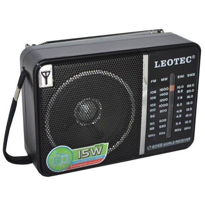 Radio portabil LT-606 Negru