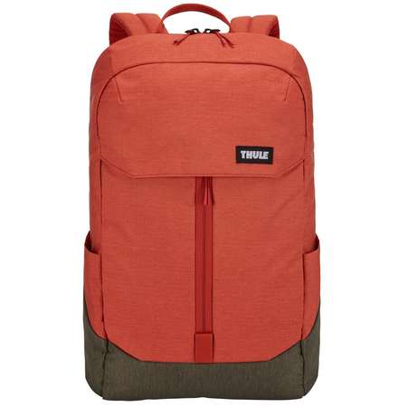 Rucsac urban cu compartiment laptop Thule LITHOS Backpack 20L Rooibos/Forest Night