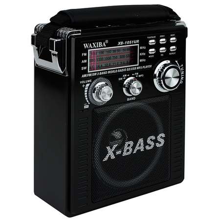 Radio portabil WAXIBA XB-1051N Mp3 Player Negru