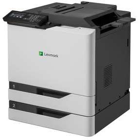 Imprimanta laser color Lexmark CS820DE Retea Duplex A4 Gri