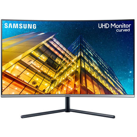 Monitor LED Curbat Samsung LU32R590CWUXEN 31.5 inch 4ms Dark Blue Gray