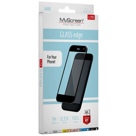 Folie protectie MyScreenProtector FullGlass pentru Samsung A50/A30/A20 Negru