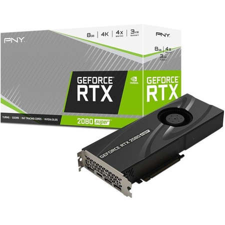 Placa video PNY nVidia GeForce RTX 2080 SUPER Blower 8GB GDDR6 256bit