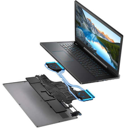 Laptop Dell Inspiron 7790 G7 17.3 inch FHD Intel Core i9-9880H 16GB DDR4 512GB SSD nVidia GeForce RTX 2080 8GB Windows 10 Home Black 3Yr CIS