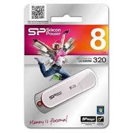 Memorie USB Silicon Power Stick USB Luxmini 320 White