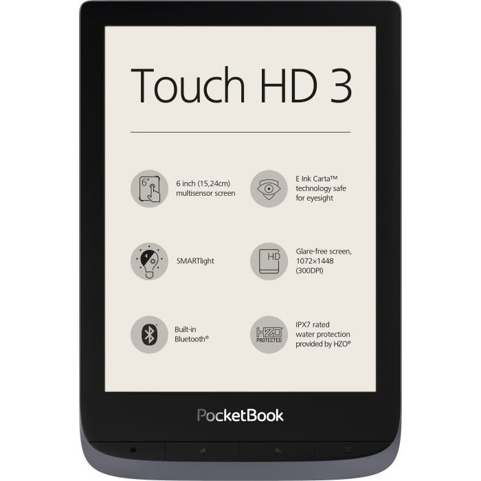 eBook reader Touch HD 3 Metallic Grey