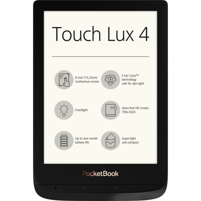 eBook reader Touch Lux 4 Black thumbnail