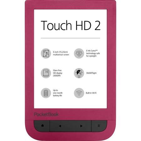 eBook reader PocketBook Touch HD 2 Ruby Red