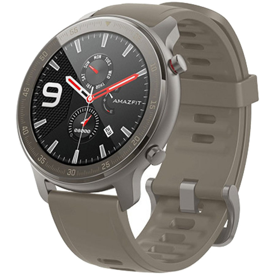 Smartwatch GTR 47MM Carcasa Titan Curea Gri