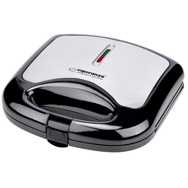 Sandwich-maker EKT011 Asiago 1000W Negru / Argintiu