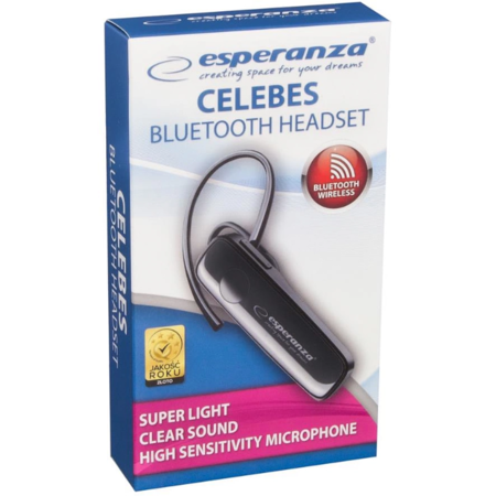Casca Bluetooth Esperanza EH184K Celebes Negru