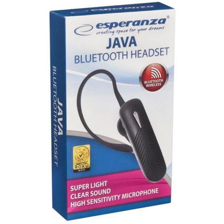 Casca Bluetooth Esperanza EH183 Java Negru