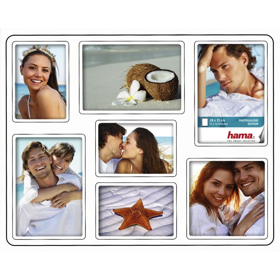 Suport galerie foto fara rama Clip-Fix 28x35cm White