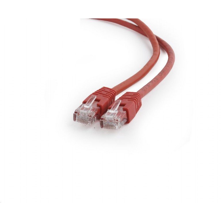 Cablu retea Patchcord RJ45 Cat 6 UTP 1 m Rosu
