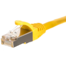 Patch cable RJ45 Snagless boot Cat 5e FTP 10 m Galben