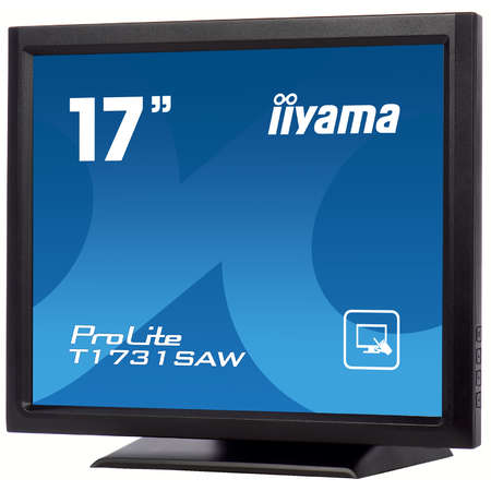 Monitor cu Ecran Tactil Iiyama ProLite T1731SAW-B5 17 inch 5ms Black