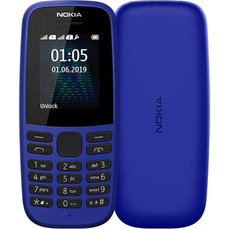 Telefon mobil Nokia 105 2019 Dual Sim Blue