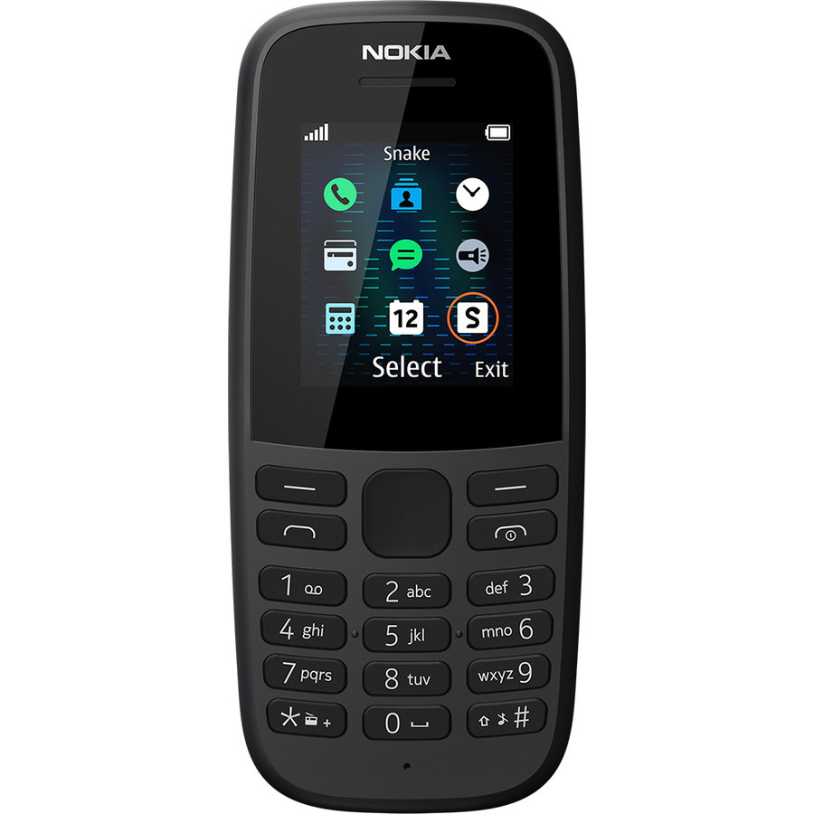 Telefon mobil 105 2019 Dual Sim Negru
