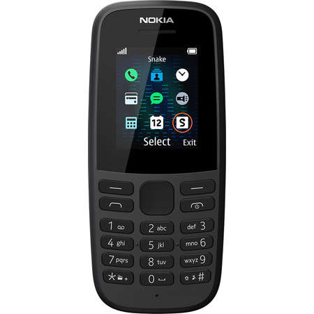 Telefon mobil Nokia 105 2019 Dual Sim Negru