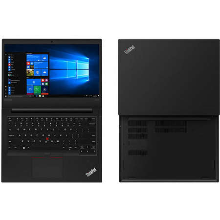 Laptop Lenovo ThinkPad E490 14 inch FHD Intel Core i7-8565U 8GB DDR4 512GB SSD AMD Radeon RX 550X 2GB Windows 10 Pro Black