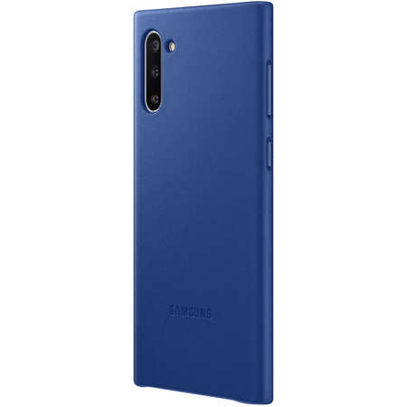 Husa Leather Cover Samsung Galaxy Note 10 Blue